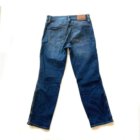 J. Crew Petite Vintage Straight Jeans in Ripped and Repaired Size 28P K3416 - Picture 10 of 13